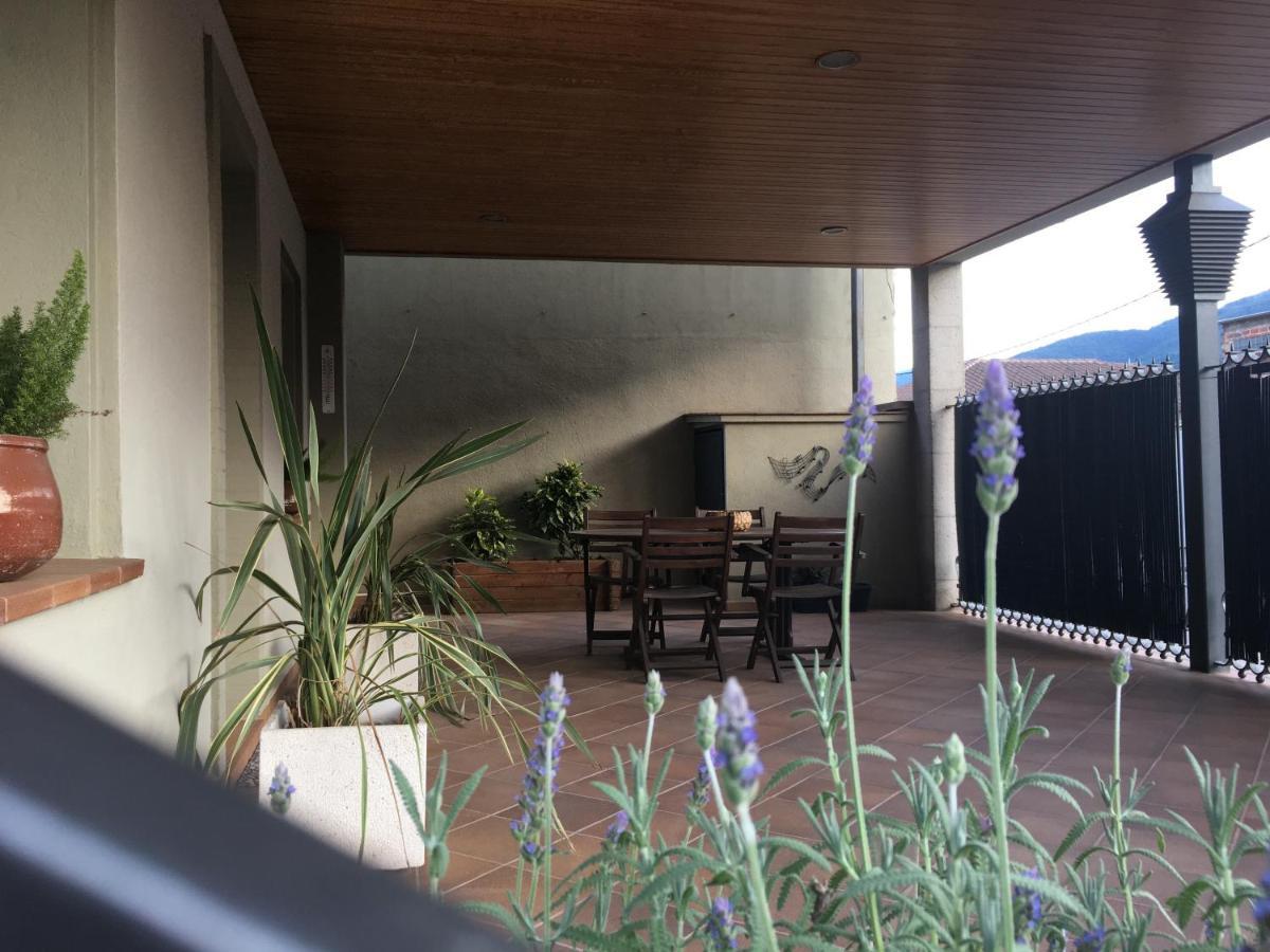 Can Musiquem Amb Piscina เลสปลาเนส โดสโตเลส ภายนอก รูปภาพ