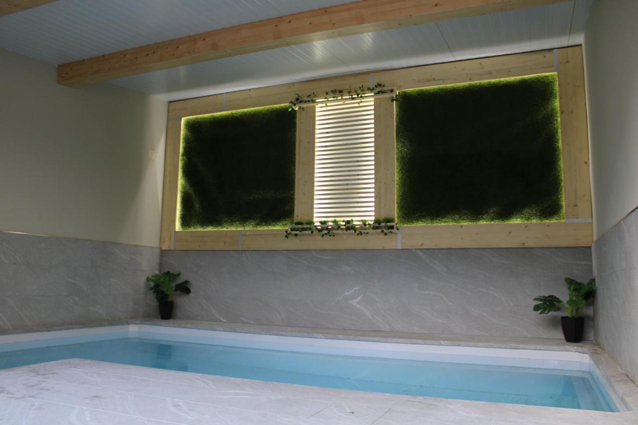 Can Musiquem Amb Piscina เลสปลาเนส โดสโตเลส ภายนอก รูปภาพ