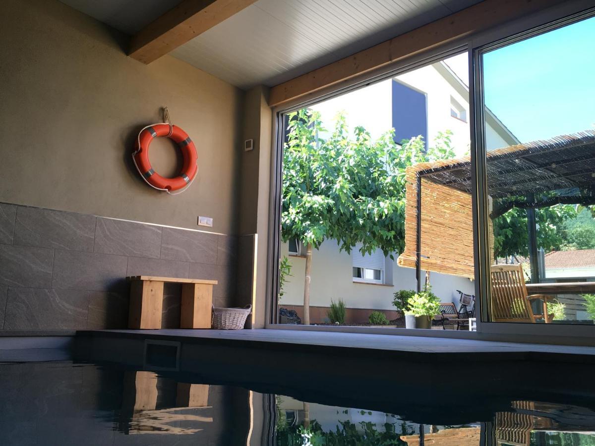 Can Musiquem Amb Piscina เลสปลาเนส โดสโตเลส ภายนอก รูปภาพ